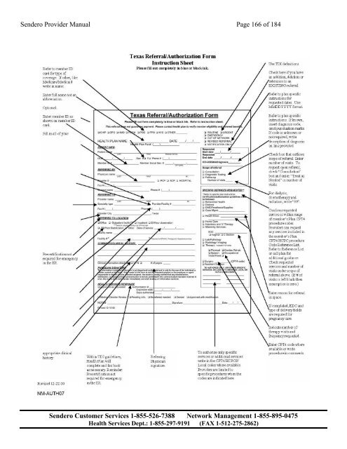 PROVIDER MANUAL - Sendero Health Plans