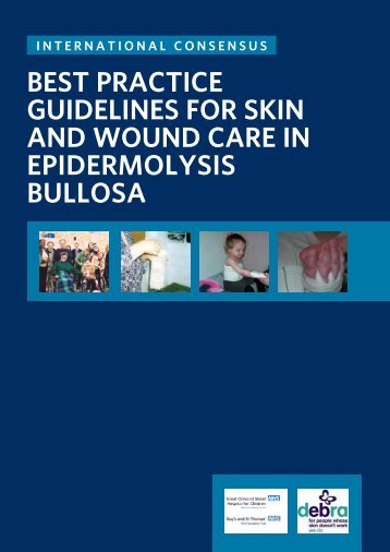 Best practice Guidelines for skin and wound care in epidermolysis ...