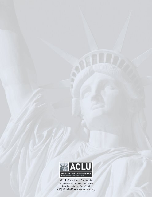 Stun Gun Fallacy - ACLU of Northern California