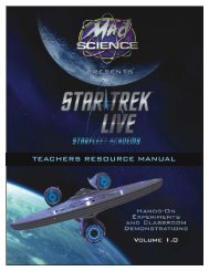 STAR TREK LIVE! - Ontario Science Centre