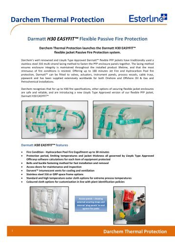 todownload the Darmatt TM H30 Easyfit brochure - Esterline