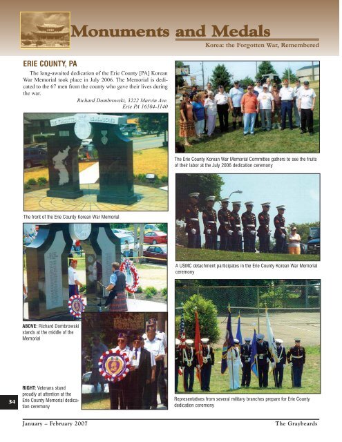 THE PUNCHBOWL December 15, 2006 - Korean War Veterans ...