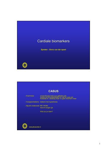 Cardiale biomarkers - Saltro