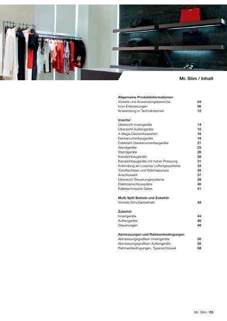 Mr. Slim Produktkatalog - Mitsubishi Electric