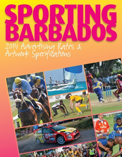 Magazine Advertising Rates - Sporting Barbados