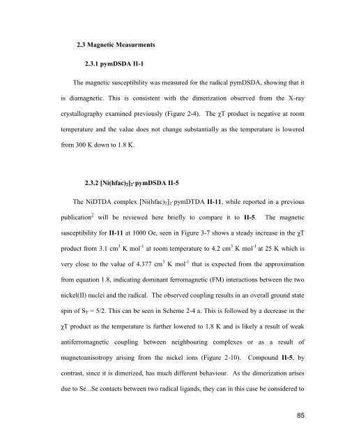 1,2,3-Dithiazolyl and 1,2,35-Dithiadiazolyl Radicals as Spin-Bearing ...