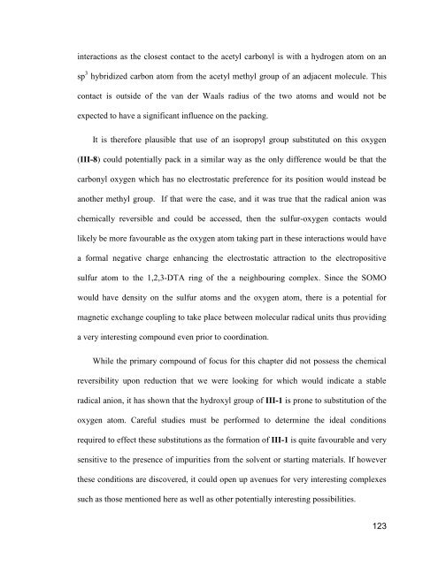 1,2,3-Dithiazolyl and 1,2,35-Dithiadiazolyl Radicals as Spin-Bearing ...