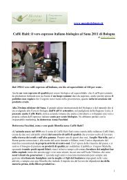 Caffè Haiti: il vero espresso italiano biologico al ... - Caffè Haiti Roma