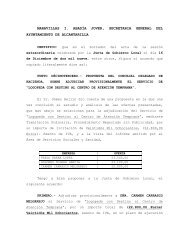 adjudicacion provisional centro atencion temprana - Perfil del ...