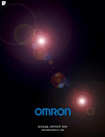 Annual Report 1998  - Omron