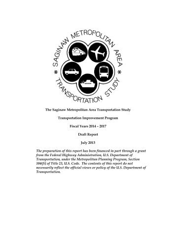 Draft TIP for 2014 thru 2017 (Full Report) - Saginaw County