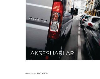Boxer Van aksesuarlarÄ± - Peugeot