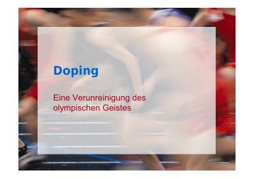 Doping - ORRV