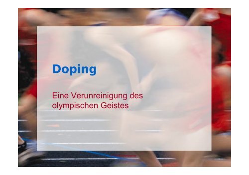 Doping - ORRV
