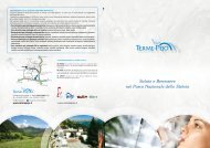 scarica la brochure cure termali e centro benessere - Trentino