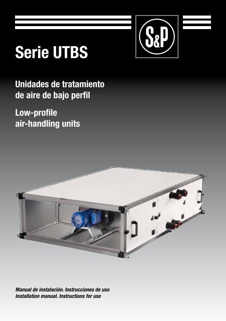 Serie UTBS - Soler & Palau Sistemas de VentilaciÃ³n, SLU