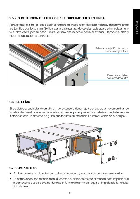 Serie UTBS - Soler & Palau Sistemas de VentilaciÃ³n, SLU