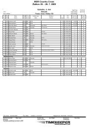 Å½aÅ¡kov 25. - 26. 7. 2009 MSR Country Cross - Countrycross.sk