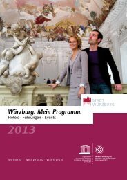 WÃƒÂ¼rzburg. Mein Programm. - Stadt WÃƒÂ¼rzburg