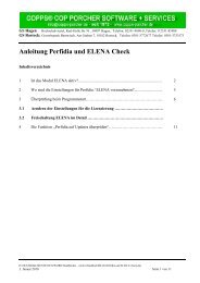 Anleitung Perfidia und ELENA Check - copps