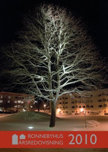 RONNEBYHUS ÃRSREDOVISNING 2010 - Ronneby kommun