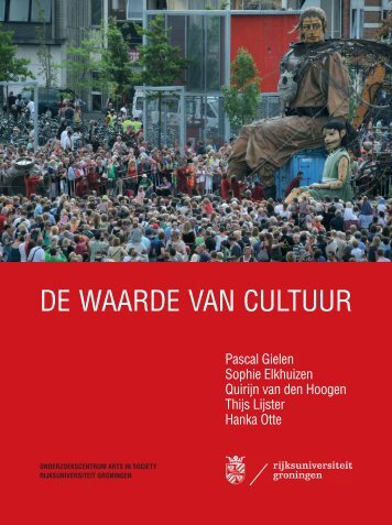 De waarde van cultuur - rapport