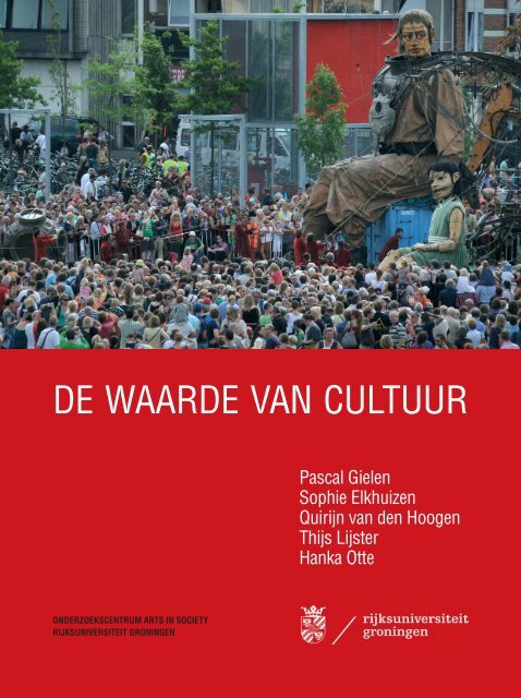 De waarde van cultuur - rapport