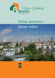 Sicher wohnen – besser leben - Berolina