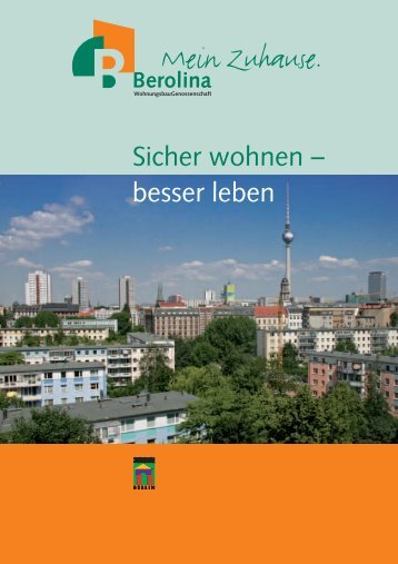 Sicher wohnen – besser leben - Berolina