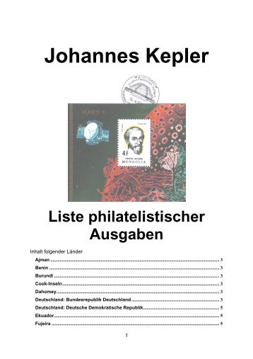 Johannes Kepler