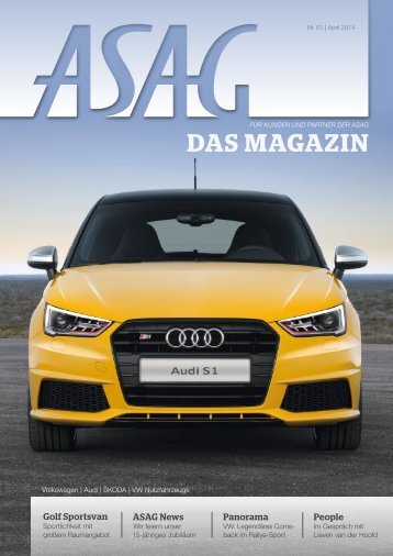 ASAG Das Magazin DE 1_2014