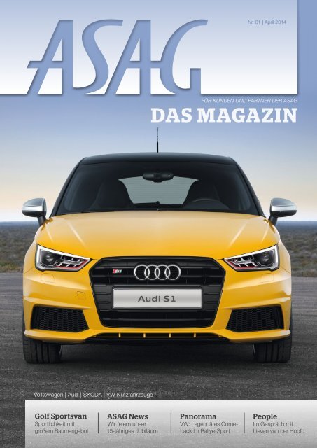 ASAG Das Magazin DE 1_2014