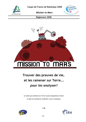 Mission to Mars - Pages de Michel Deloizy