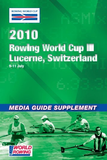 2010 Media Guide - World Rowing