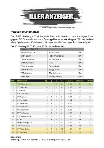 pdf-Druckversion - SSV Illerberg/Thal