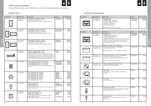 Listino prezzi aprile 2013 - PDF - Vaillant