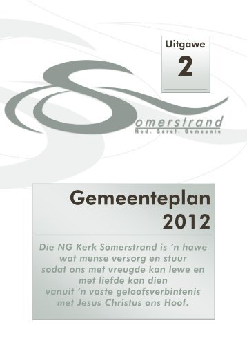 2012 Gemeenteplan.pdf - NG Kerk Somerstrand