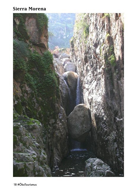 Die Sierra Morena in Spanien