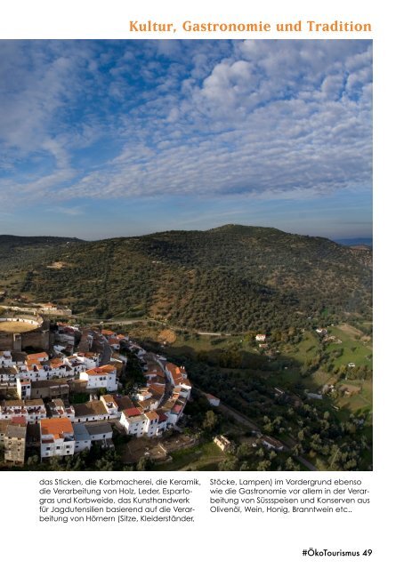 Die Sierra Morena in Spanien