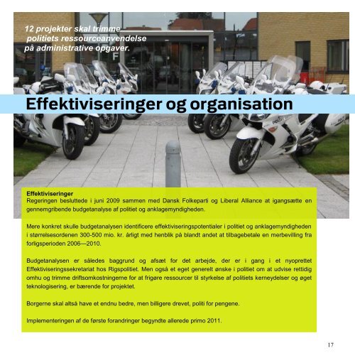 Ãrsberetning 2011 SydÃ¸stjyllands Politi - Politiets