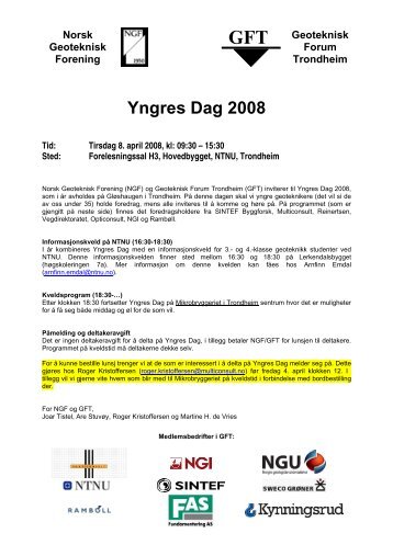 Yngres Dag 2008 - NGI
