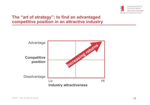 Strategic Management Course Overview and Strategy Concept