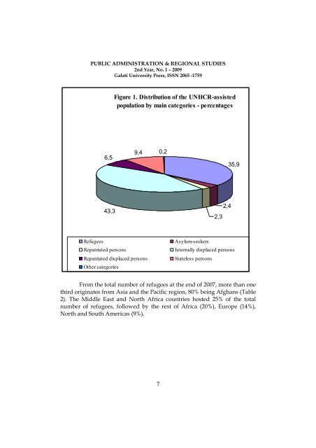 regional studies public administration - Facultatea de Drept ...