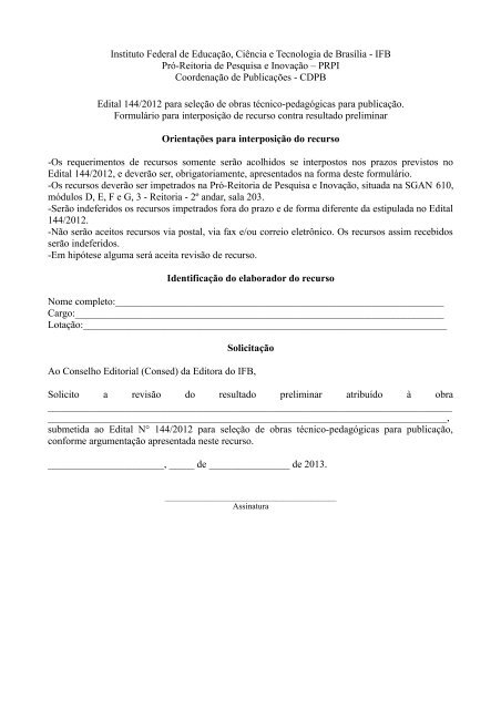 IFBA de Jaguaquara disponibiliza formulário para escolha de novos