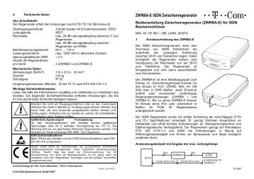 EGB Schutzmaßnahmen - Elcon Systemtechnik