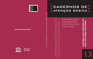 Cadernos de AtenÃ§Ã£o BÃ¡sica - MinistÃ©rio da SaÃºde