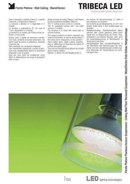 Lighting Catalogue 2012-13 - Segno