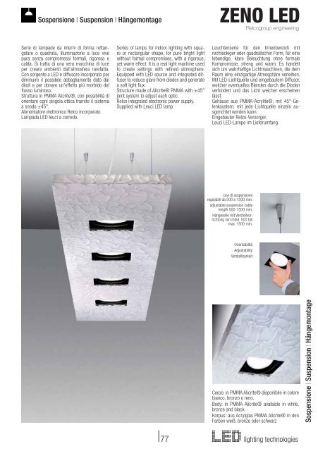 Lighting Catalogue 2012-13 - Segno