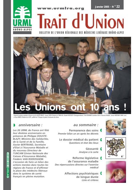 Les Unions ont 10 ans ! - L'Union RÃ©gionale des Professionnels de ...