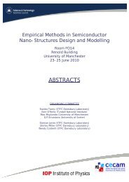 download a book of abstracts from here - STFC's Computational ...